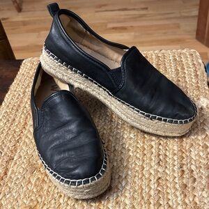 Sam Edelman Black Espadrilles